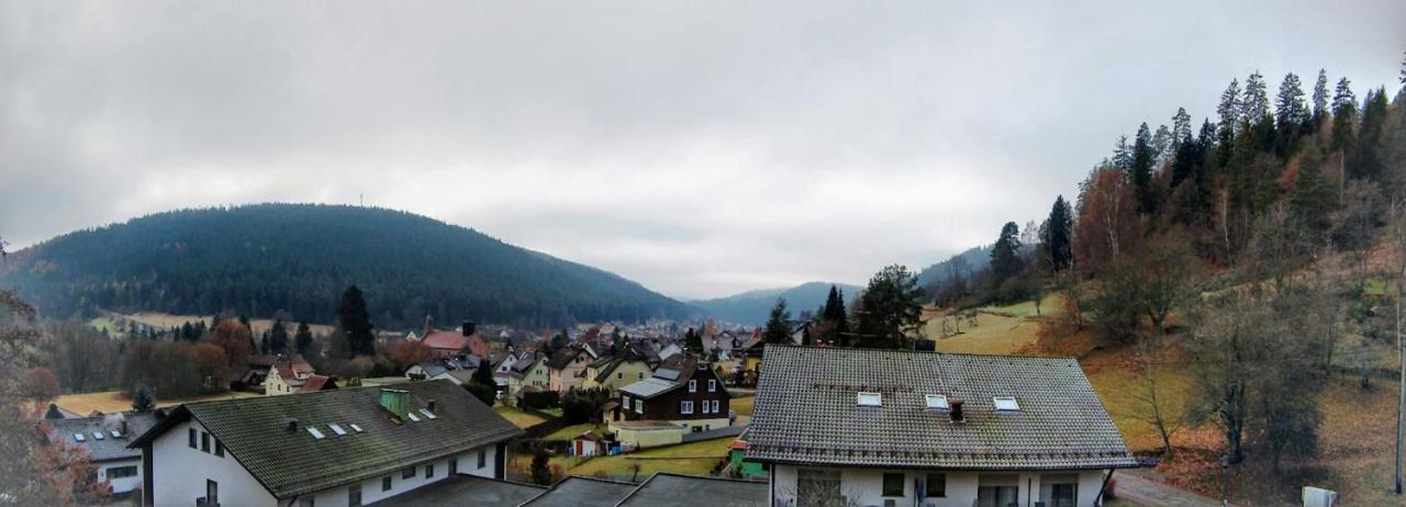 Zimmer mit Aussicht Enzklösterle Exterior foto