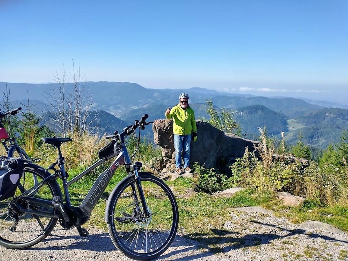 Zimmer mit Aussicht Enzklösterle Exterior foto